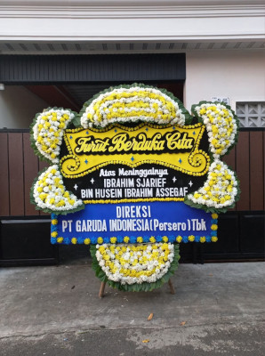 Papan Bunga Duka di Jatibanteng