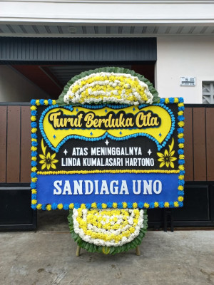 Papan Bunga Duka di Jatibanteng